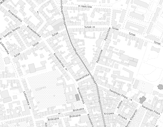 Mapa z adresem organizacji