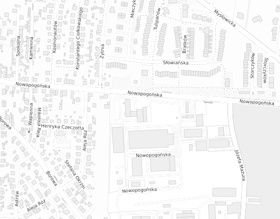 Mapa z adresem organizacji