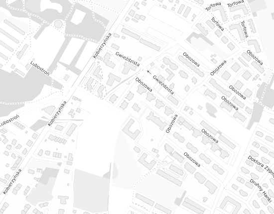 Mapa z adresem organizacji