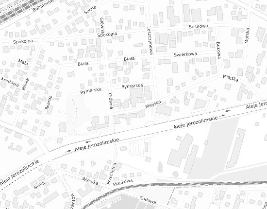 Mapa z adresem organizacji
