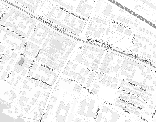 Mapa z adresem organizacji