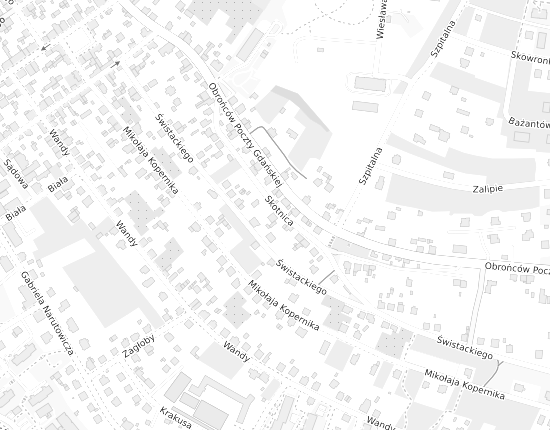 Mapa z adresem organizacji