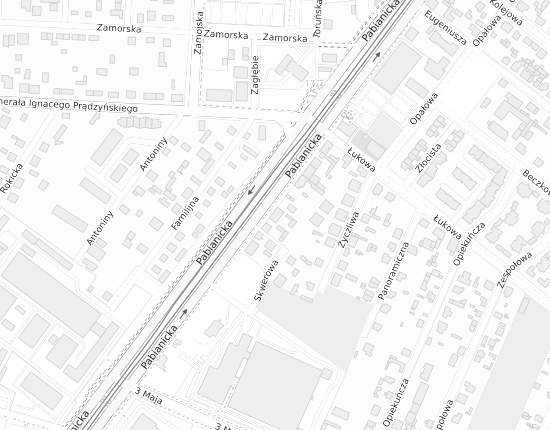 Mapa z adresem organizacji