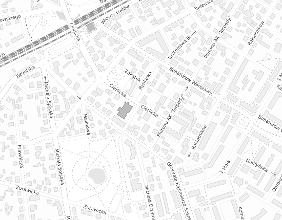 Mapa z adresem organizacji