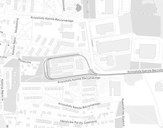 Mapa z adresem organizacji