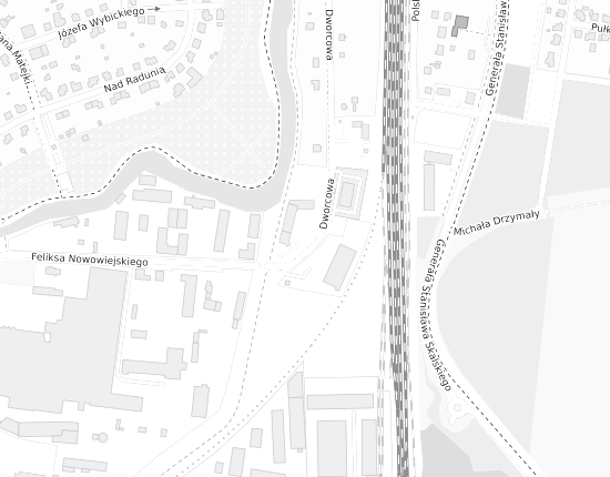Mapa z adresem organizacji