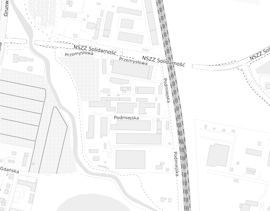 Mapa z adresem organizacji