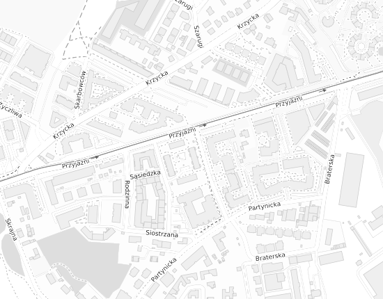 Mapa z adresem organizacji