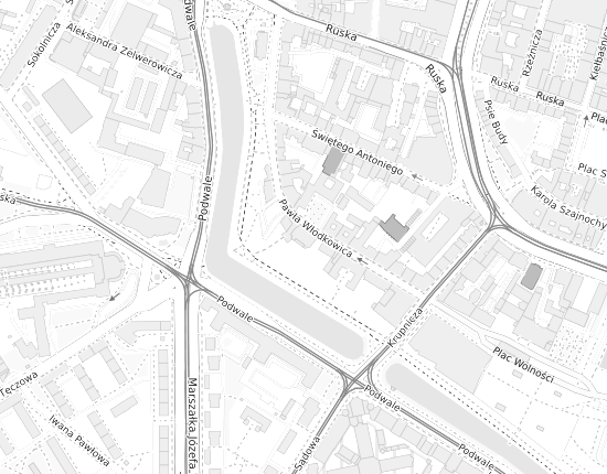 Mapa z adresem organizacji