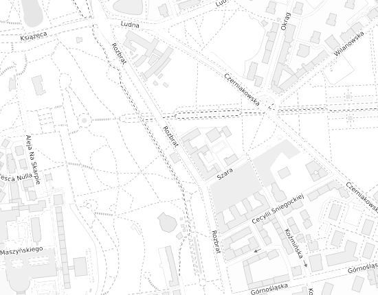 Mapa z adresem organizacji