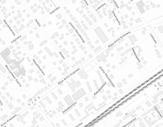 Mapa z adresem organizacji
