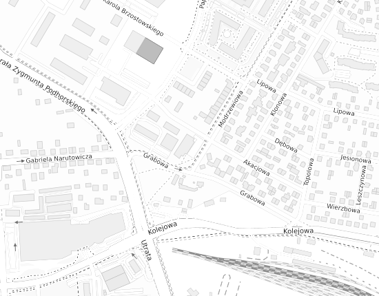 Mapa z adresem organizacji