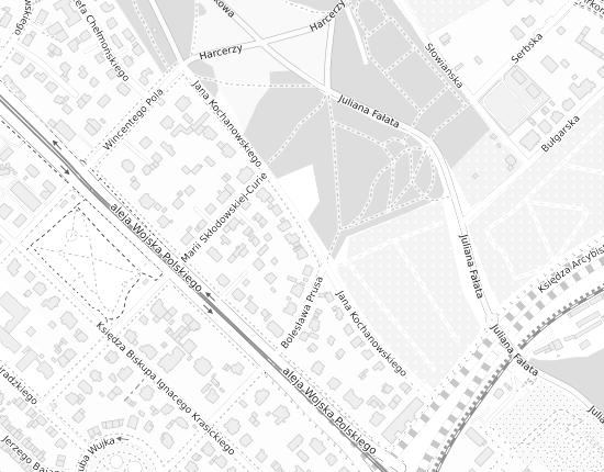 Mapa z adresem organizacji