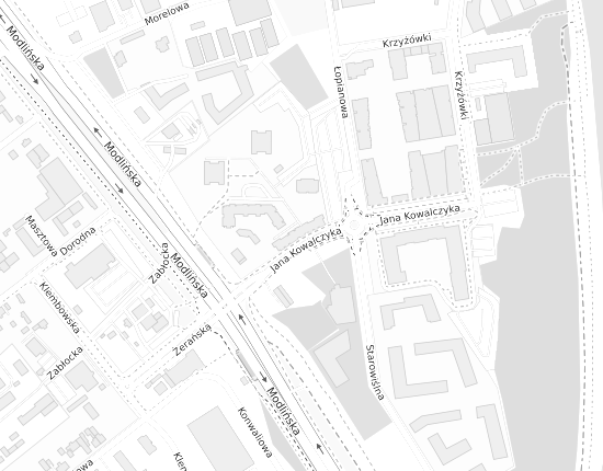 Mapa z adresem organizacji