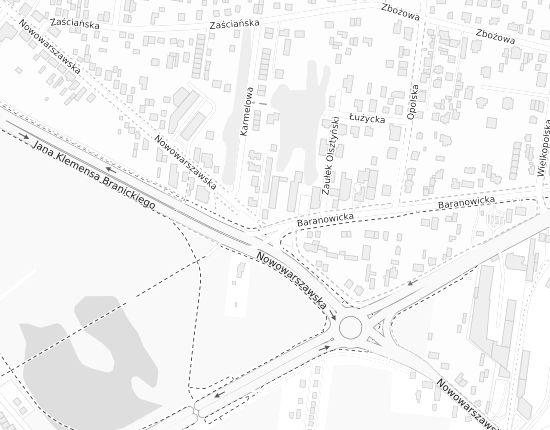 Mapa z adresem organizacji