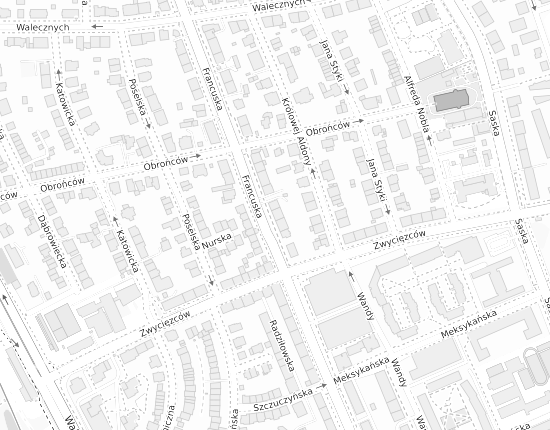 Mapa z adresem organizacji