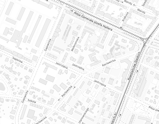 Mapa z adresem organizacji