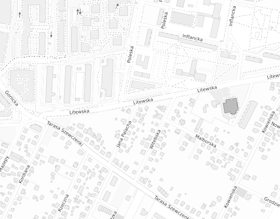 Mapa z adresem organizacji