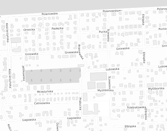 Mapa z adresem organizacji