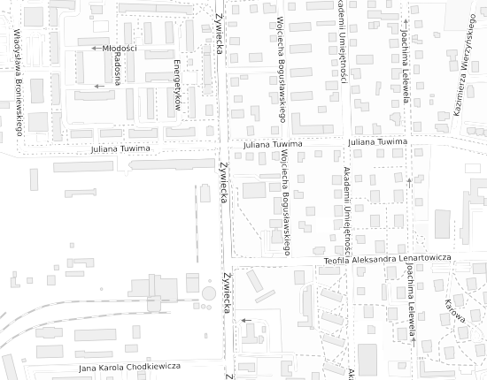 Mapa z adresem organizacji