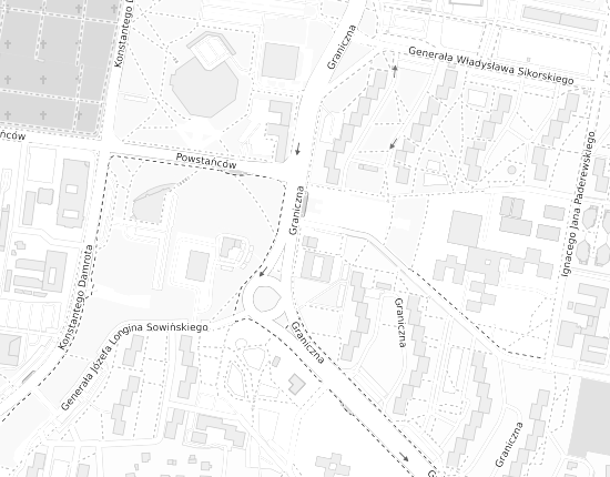 Mapa z adresem organizacji