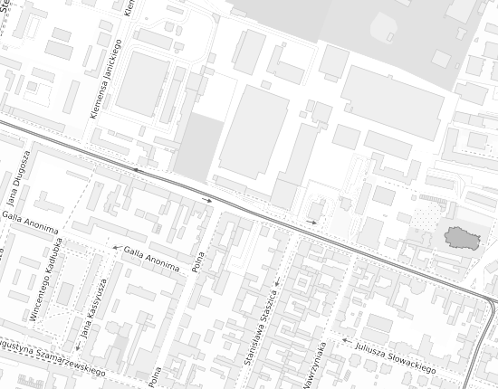 Mapa z adresem organizacji