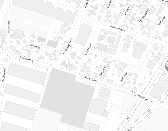Mapa z adresem organizacji