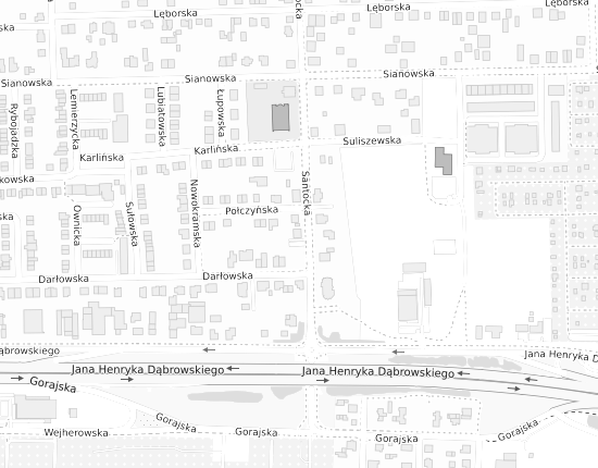 Mapa z adresem organizacji