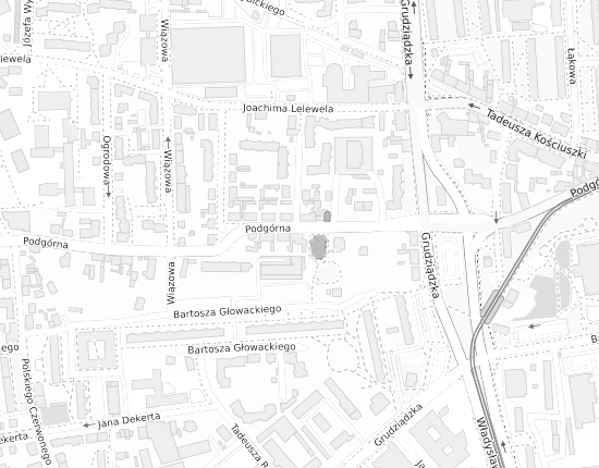Mapa z adresem organizacji