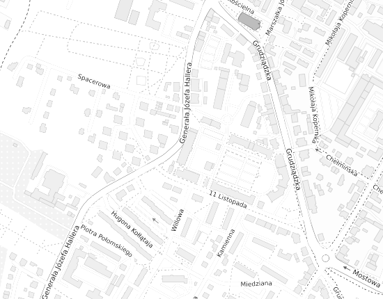 Mapa z adresem organizacji