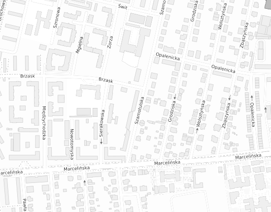 Mapa z adresem organizacji