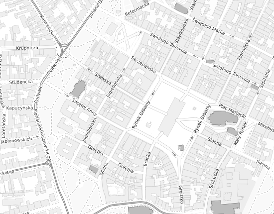 Mapa z adresem organizacji