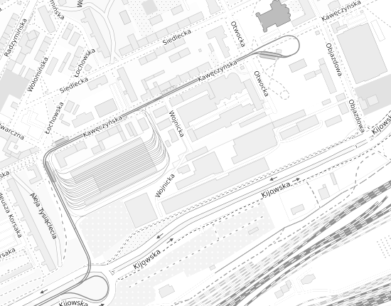 Mapa z adresem organizacji