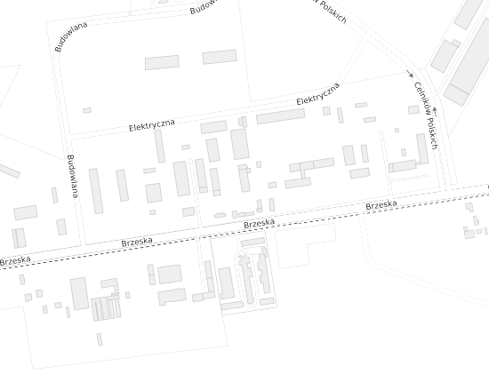 Mapa z adresem organizacji
