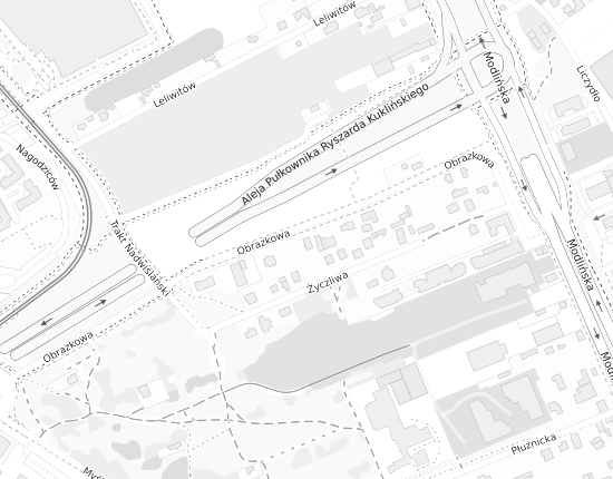 Mapa z adresem organizacji