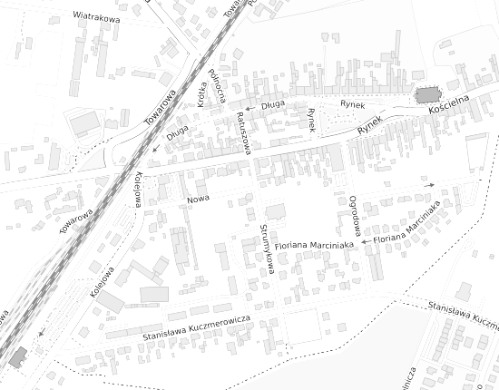 Mapa z adresem organizacji