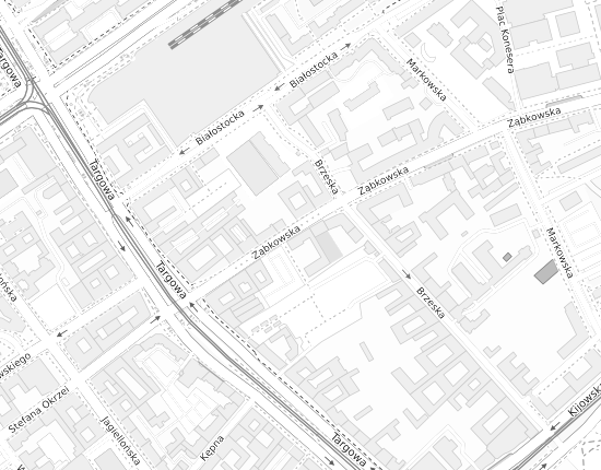 Mapa z adresem organizacji
