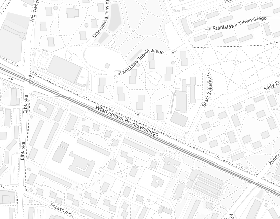 Mapa z adresem organizacji