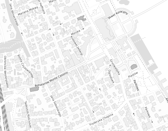 Mapa z adresem organizacji