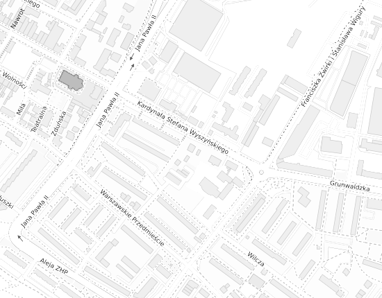 Mapa z adresem organizacji