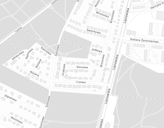 Mapa z adresem organizacji