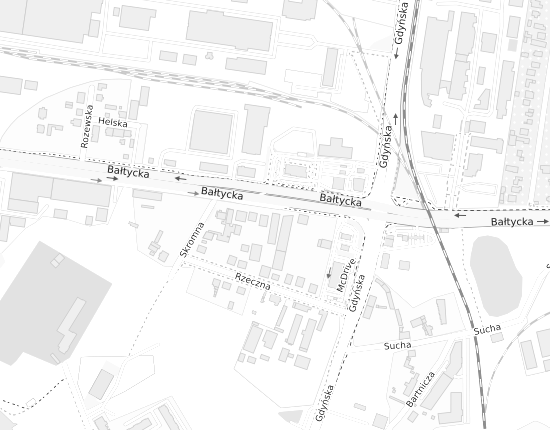 Mapa z adresem organizacji