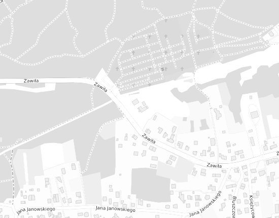 Mapa z adresem organizacji