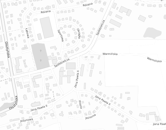 Mapa z adresem organizacji