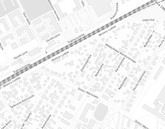 Mapa z adresem organizacji