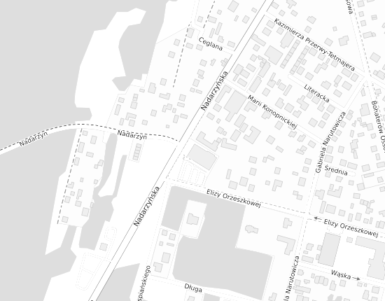 Mapa z adresem organizacji