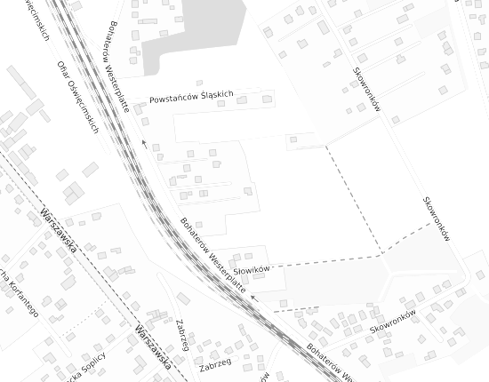 Mapa z adresem organizacji