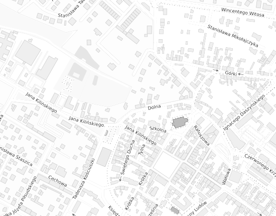 Mapa z adresem organizacji