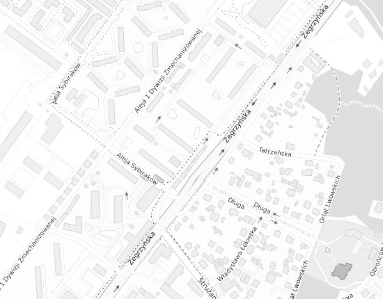 Mapa z adresem organizacji