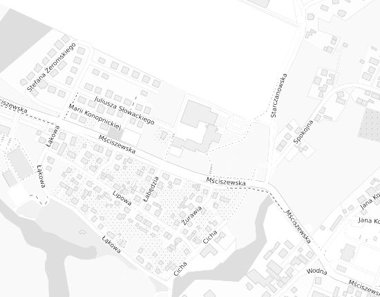 Mapa z adresem organizacji